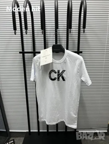 Calvin Klein Мъжка Тениска👕Мъжка Блуза С Къс Ръкав Келвин Клайн - Различни Цветове, снимка 3 - Тениски - 48931063