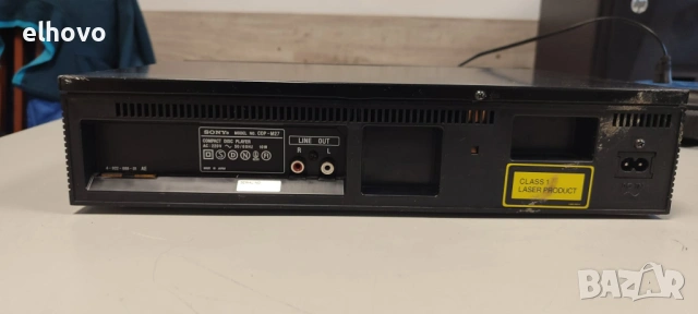 CD player Sony CDP-M27, снимка 6 - Аудиосистеми - 53271053