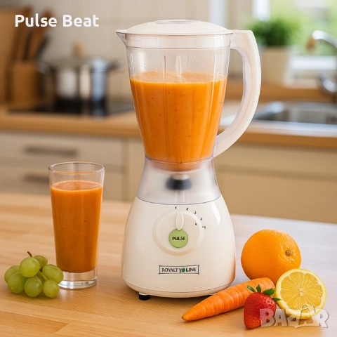 Блендер с приставка за мелница Royalty Line SM-400P.2