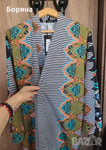 Boohoo ново кимоно плажно парео с флорален принт, снимка 10 - Бански костюми - 53917043