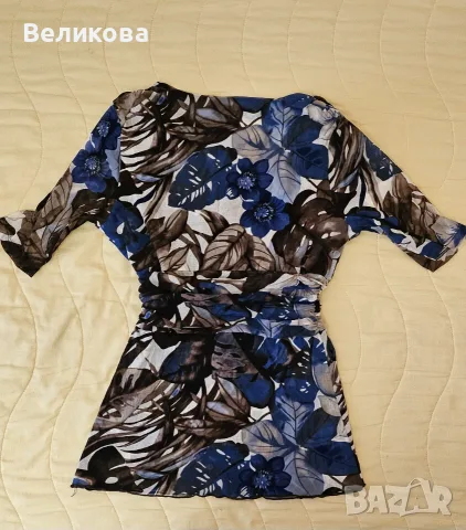 Лятна блуза тюл, снимка 2 - Тениски - 56171877