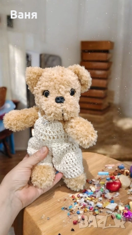 Плетено кученце, снимка 6 - Плюшени играчки - 52260208