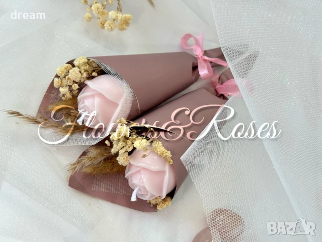 Подаръчета за гости - соеви свещи, снимка 6 - Подаръци за сватба - 50960433