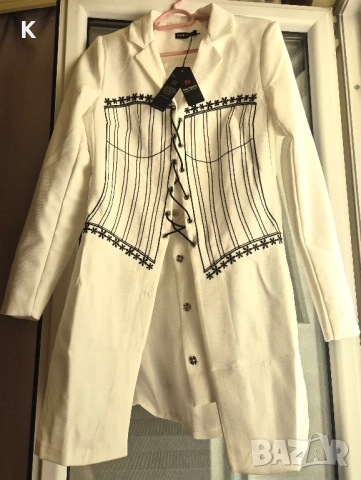 Нова дамска рокля/сако с етикет, снимка 4 - Рокли - 52032443