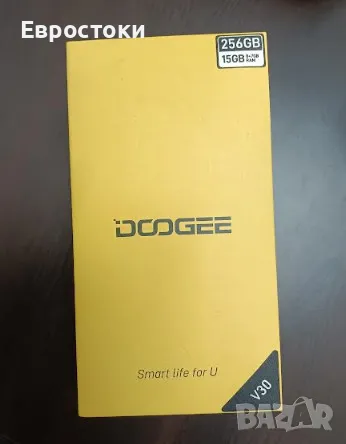 Смартфон DOOGEE V30, 5G, 15GB RAM (8GB + 7GB виртуална RAM) + 256GB ROM, батерия 10800 mAh, снимка 3 - Други - 49145079