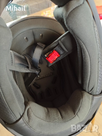 KАСКА AIROH VALOR WINGS BLUE GLOSS , снимка 6 - Аксесоари и консумативи - 51785488