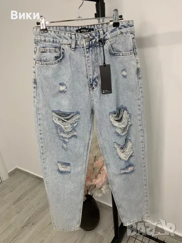 Нови дънки с етикет Mom Fit, снимка 2 - Дънки - 49388196