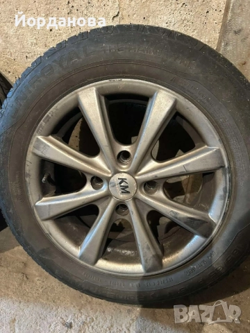 Продавам 2 комплекта гуми с джанти, снимка 3 - Аксесоари и консумативи - 51910827