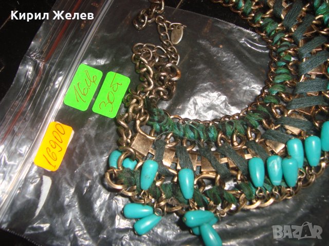 ZARA МАРКОВА РАЗКОШНА ОГЪРЛИЦА ЗАРА РЪЧНА ИЗРАБОТКА 16900, снимка 11 - Колиета, медальони, синджири - 30711760