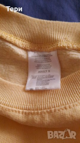 Жълта спортна блуза, снимка 5 - Блузи с дълъг ръкав и пуловери - 42497798