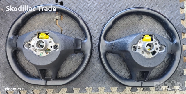 Оригинални кожени волани за VW - Golf VII, Passat VIII, Tiguan, Touran и др., снимка 4 - Части - 52521250