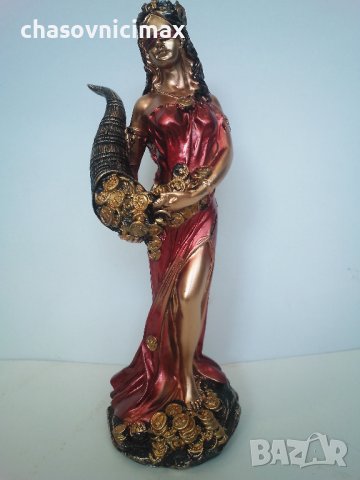 статуетка жена с рог4561