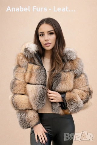 Дамски палта от естествен косъм и естествена кожа, снимка 14 - Палта, манта - 38667636