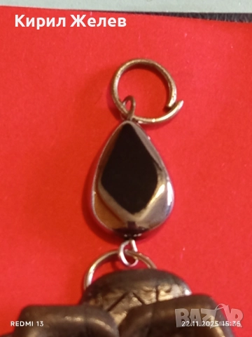 СРЕБРИСТ МЕДАЛЬОН с МОТИВ на РОЗА ТЮДОР 43090, снимка 4 - Колиета, медальони, синджири - 52503258