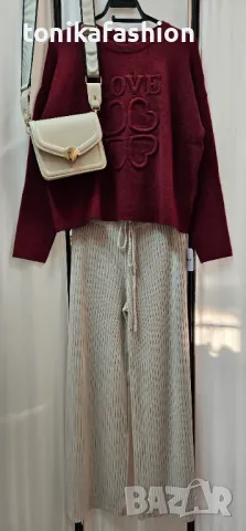 Дамски овърсайз пуловер , снимка 6 - Блузи с дълъг ръкав и пуловери - 48613173