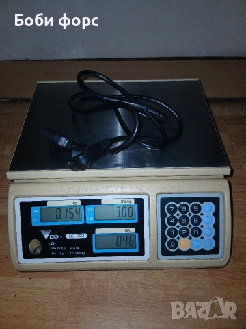 Ел.везна Диги ДS700 сертифицирана, снимка 2 - Везни - 54039718