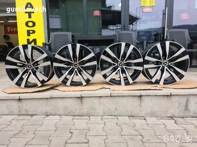 Оригинални Джанти Мерцедес 19 цола Bi-Color 22г., снимка 2 - Гуми и джанти - 50307645