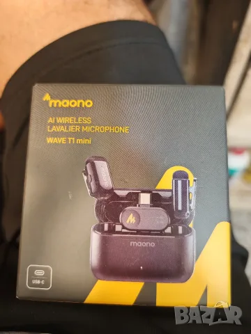 MAONO Wave T1 Mini Безжични мини микрофони.