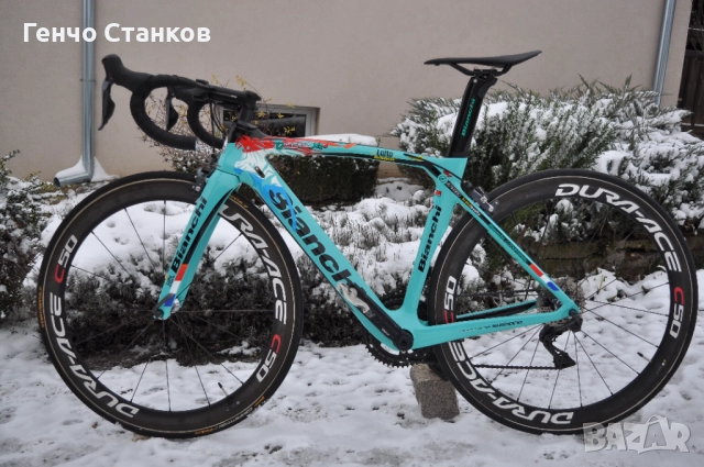 Bianchi Oltre XR4-dura ace di2-карбонов шосеен велосипед, снимка 8 - Велосипеди - 52902763