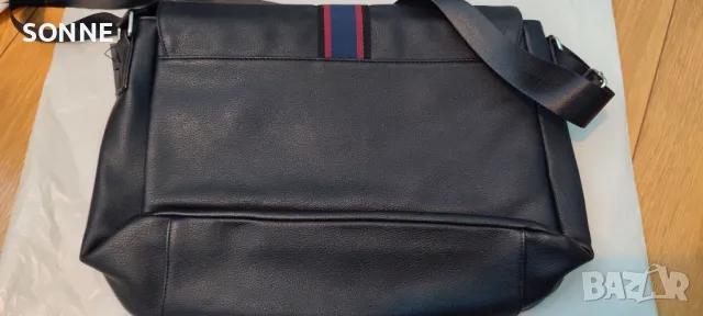 Reserved - Кожена бизнес чанта с дръжка, снимка 6 - Чанти - 47907789