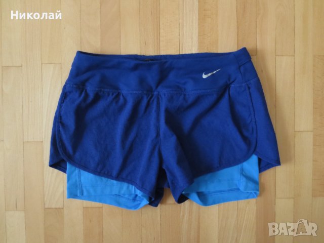 Nike 3 Rival Jacquard 2 in 1 Womens Running Shorts, снимка 3 - Къси панталони и бермуди - 37211909