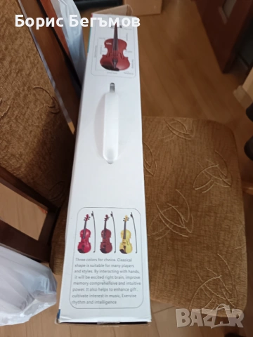 Детска виола Melody - Цигулка, снимка 6 - Музикални играчки - 53068601