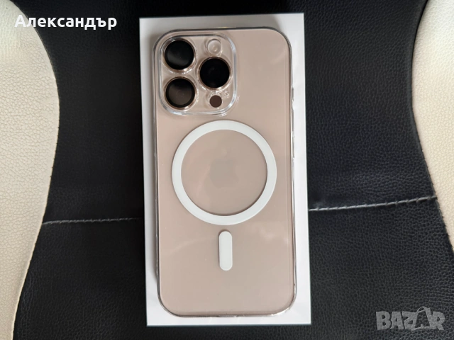 [ТОП] iPhone 16 Pro 256GB Desert Titanium - 100% батерия, без забележки, в гаранция, снимка 14 - Apple iPhone - 54068361