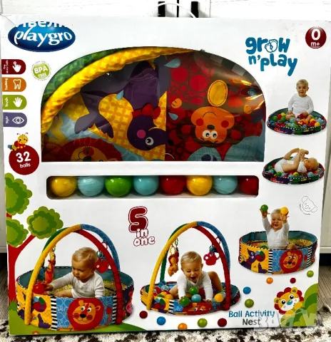 Активна гимнастика PlayGro 0+, снимка 4 - Играчки за стая - 47950903