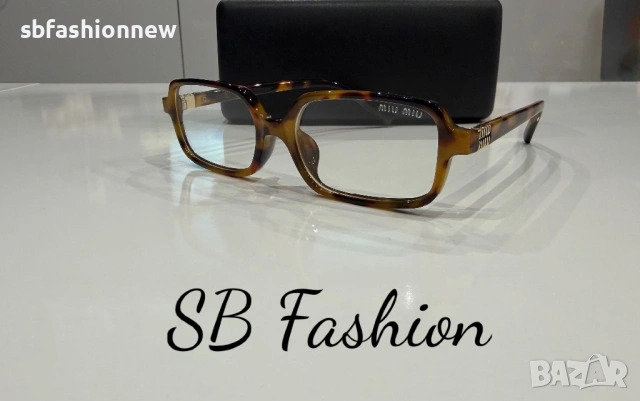 Miu Miu тигрови очила с лого