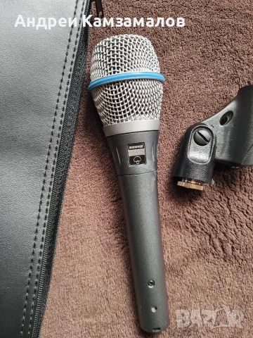 Микрофон - Shure Beta87a , снимка 4 - Синтезатори - 56046011