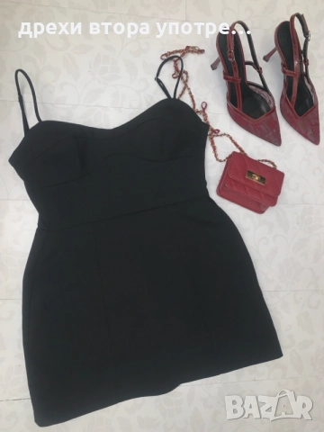 рокля ZARA +токчета и чанта, снимка 2 - Рокли - 55852786