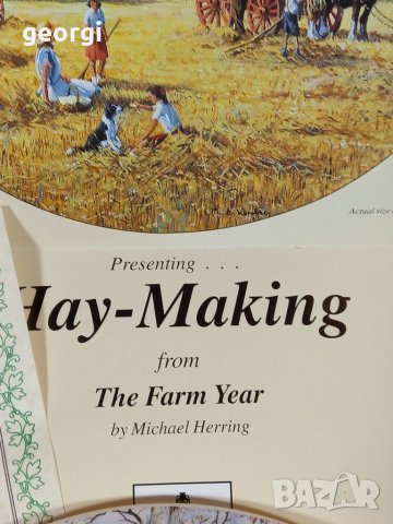 Декоративна порцеланова чиния , снимка 7 - Декорация за дома - 35420069