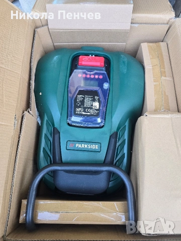Косачка робот Parkside PMRDA 20-Li A1/ 1000 m2, снимка 4 - Градинска техника - 54261270