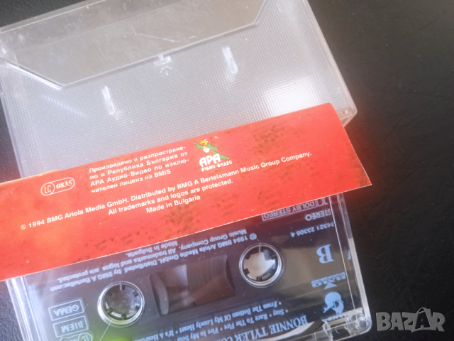 Bonnie Tyler – Comeback Single-Collection '90-'94 оригинална касета Бони Тейлър, снимка 2 - Аудио касети - 44686863