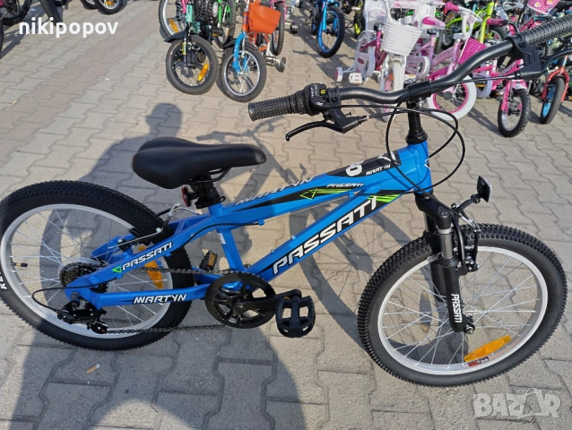 BG Алуминиев велосипед 20" MARTY син, снимка 10 - Велосипеди - 54334636