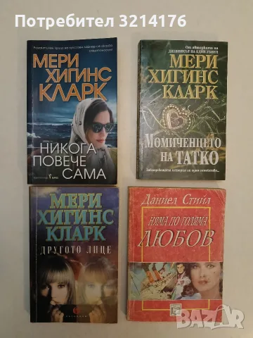 Никога повече сама - Мери Хигинс Кларк (Отлично състояние)