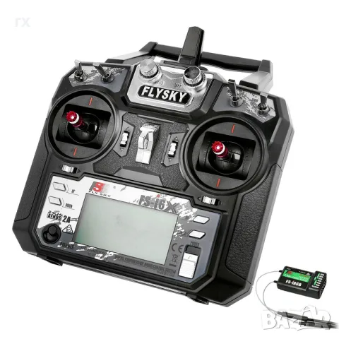 НОВА Апаратурa FlySky FS-i6 + Приемник FS-iA6B