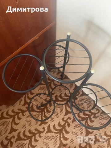 Цветарник за 7 саксии, снимка 3 - Декорация за дома - 52403467