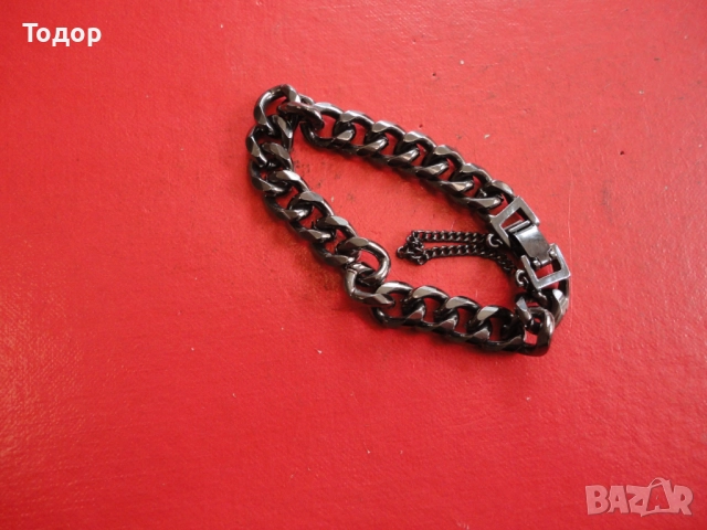 Мъжка гривна от медицинска стомана 4, снимка 5 - Гривни - 52661662