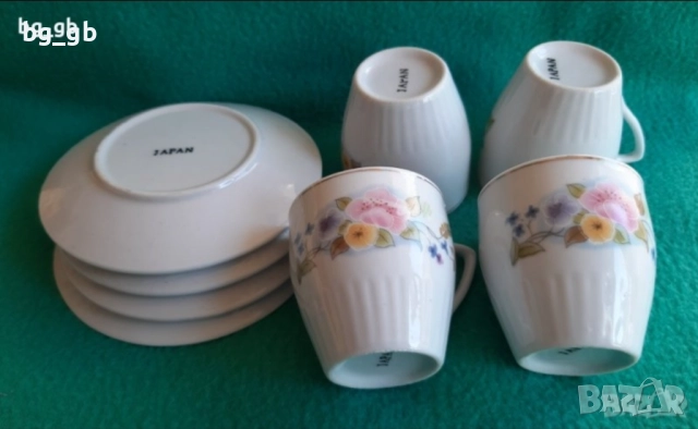 JAPAN порцеланова рамка за снимка / четири чашки с чиниики, снимка 7 - Други - 24487135