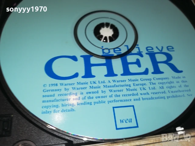 CHER CD 0508251423, снимка 6 - CD дискове - 51261549