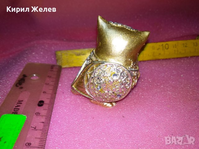 МАЛКА ЗЛАТИСТА ФИГУРКА на БУХАЛЧЕ За ДОМАШНА ДЕКОРАЦИЯ УКРАСА КОЛЕКЦИЯ 42944, снимка 2 - Декорация за дома - 44307665