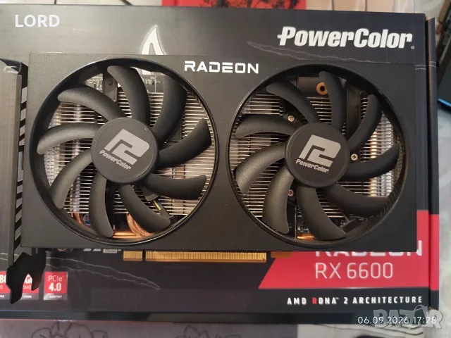 Видеокарта RX 6600 8GB PowerColor Fighter