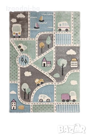 Детски килим - "Village"! Различни размери налични!, снимка 1 - Килими - 42697709