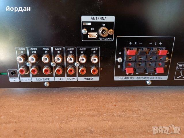Усилвател ресийвър Sony, снимка 3 - Ресийвъри, усилватели, смесителни пултове - 42546885