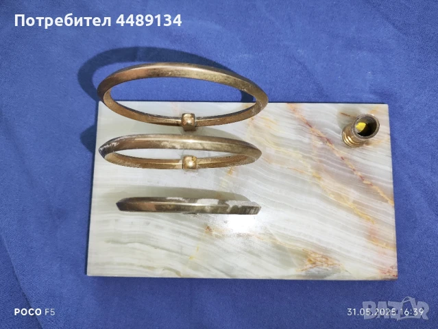 Органайзер с мраморна основа, снимка 4 - Други стоки за дома - 50495509