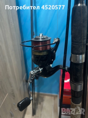 Продавам шаранджийска въдица с макара и фидер шаранджиска 200 фидер 150, снимка 4 - Въдици - 52813817