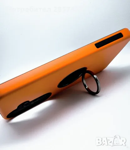 Doeshine калъф за Samsung Galaxy S26 – 360° магнитна стойка, оранжев, снимка 5 - Калъфи, кейсове - 56044864
