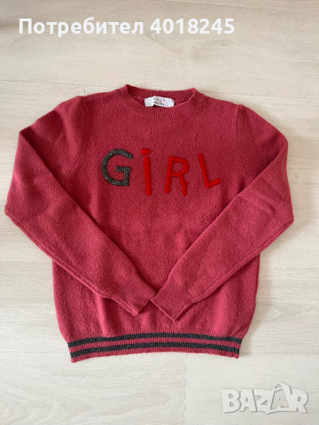 Вълнен пуловер , снимка 1 - Детски пуловери и жилетки - 44598770
