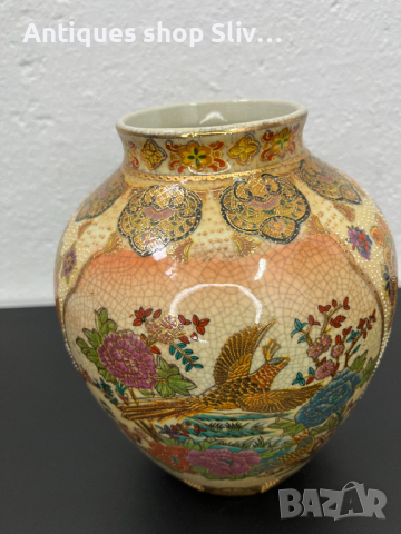 Азиатска порцеланова ваза / урна - Inter Goods. №5208, снимка 6 - Колекции - 44748833